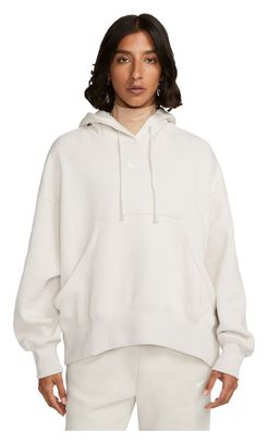 Sweat à capuche Femme Nike Sportswear Phoenix Fleece Blanc