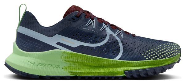Chaussures de Trail Running Nike React Pegasus Trail 4 Bleu Vert