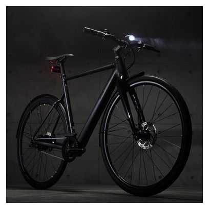 Elops Speed 900E Single-Speed City Bike 244Wh 700mm Black 2023