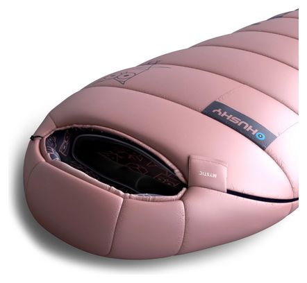 Gigoteuse momie Husky pour enfants Mystic -5°C 2024 - 170 cm - Rose