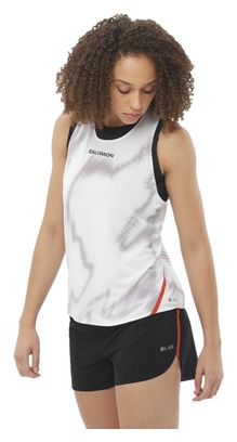 Salomon S/Lab Speed Tank Dames Wit/Rood