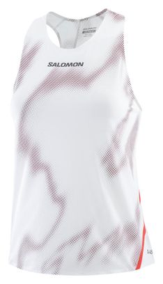 Salomon S/Lab Speed Tank Dames Wit/Rood