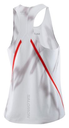 Salomon S/Lab Speed Tank Dames Wit/Rood