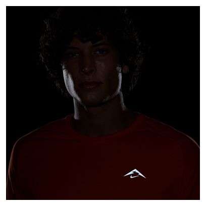 Maglia a maniche corte Nike Dri-Fit ADV Solar Chase Orange Uomo
