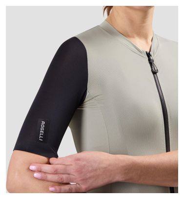 Maillot Manches Courtes Vélo Rogelli Distance II Lavande Femme