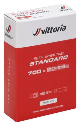 Tube Vittoria Butyl Standard 700mm Presta 60mm