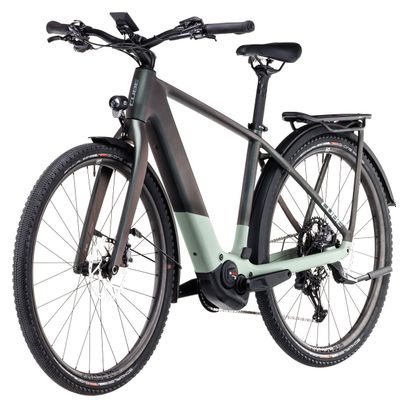 Cube Kathmandu Hybrid C:62 SLT 400X Elektrische Hybride Fiets Shimano Deore XT 12S 400 Wh 700 mm Stellar Green 2025