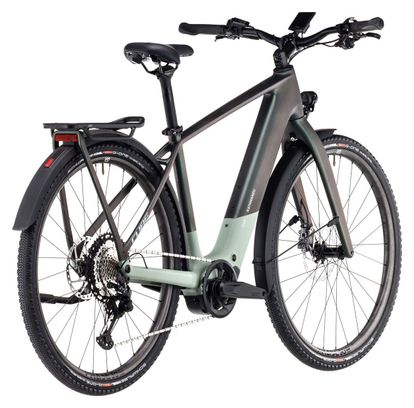 Cube Kathmandu Hybrid C:62 SLT 400X Elektrische Hybride Fiets Shimano Deore XT 12S 400 Wh 700 mm Stellar Green 2025