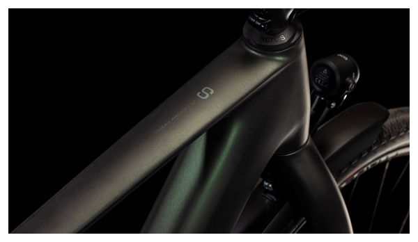 Cube Kathmandu Hybrid C:62 SLT 400X Elektrische Hybride Fiets Shimano Deore XT 12S 400 Wh 700 mm Stellar Green 2025