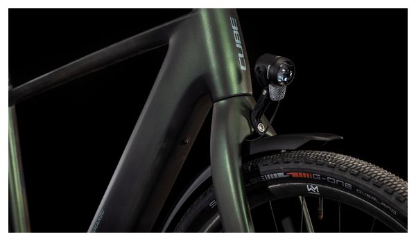 Cube Kathmandu Hybrid C:62 SLT 400X Elektrische Hybride Fiets Shimano Deore XT 12S 400 Wh 700 mm Stellar Green 2025