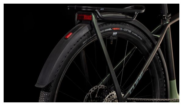 Cube Kathmandu Hybrid C:62 SLT 400X Elektrische Hybride Fiets Shimano Deore XT 12S 400 Wh 700 mm Stellar Green 2025