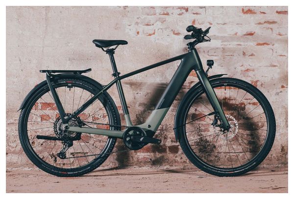 Cube Kathmandu Hybrid C:62 SLT 400X Elektrische Hybride Fiets Shimano Deore XT 12S 400 Wh 700 mm Stellar Green 2025