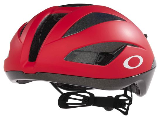 Helm für die Straße Oakley Velo Mach Team Tudor Rot/Schwarz