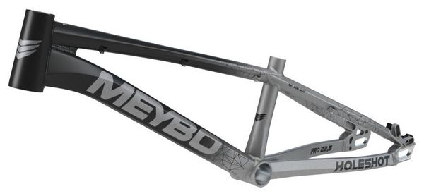 Cadre BMX Meybo Holeshot 2024.5 Noir Mat / Gris Pro 22.5