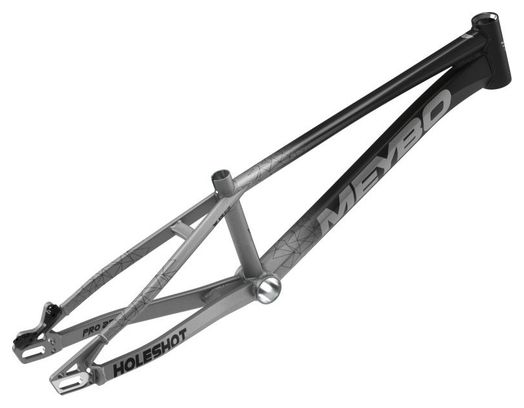 Cadre BMX Meybo Holeshot 2024.5 Noir Mat / Gris Pro 22.5