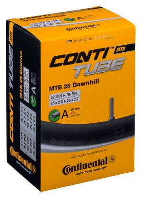 Chambre à air Continental MTB Downhill 26'' Schrader 40mm