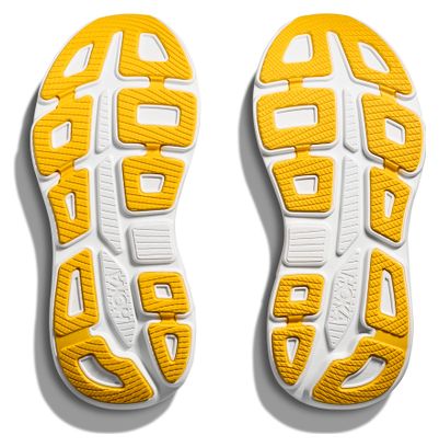 Hoka Bondi 9 Beige Women's Running Shoes