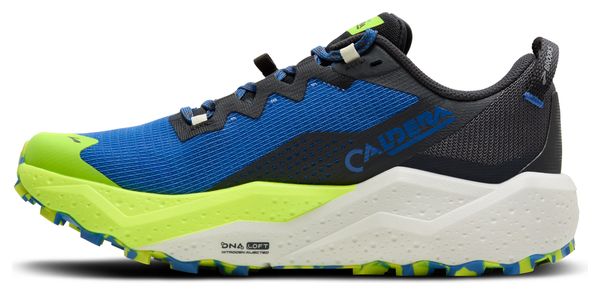 Chaussures Trail Brooks Caldera 8 Bleu/Jaune Homme