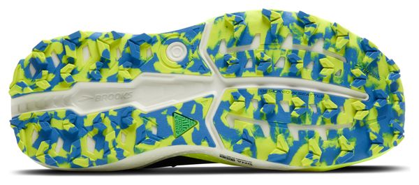 Chaussures Trail Brooks Caldera 8 Bleu/Jaune Homme