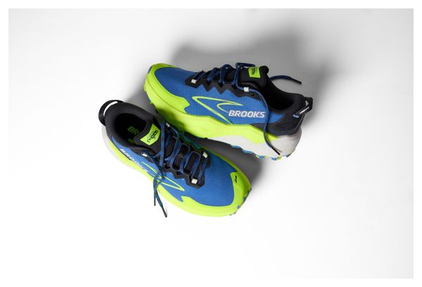 Chaussures Trail Brooks Caldera 8 Bleu/Jaune Homme