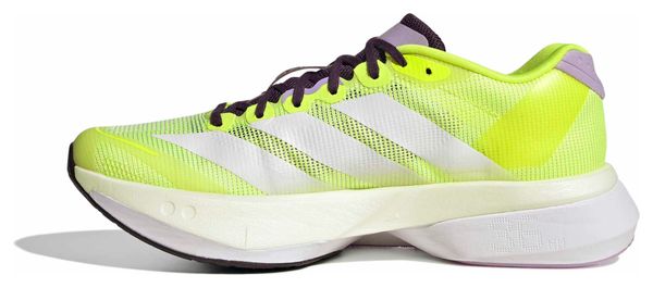 adidas Adizero Boston 13 Yellow/Purple Women's Running Shoes