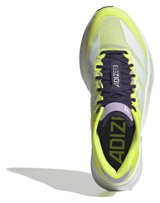adidas Adizero Boston 13 Yellow/Purple Women's Running Shoes