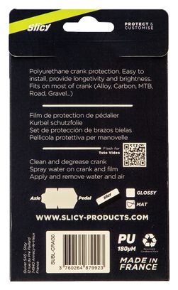 Slicy Sublimistick Crank Protection Mat Film