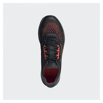 Adidas Terrex Agravic Flow 2 Trail Running Shoes Black Red