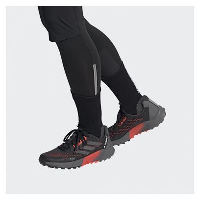Adidas Terrex Agravic Flow 2 Trail Running Shoes Black Red | Alltricks.com