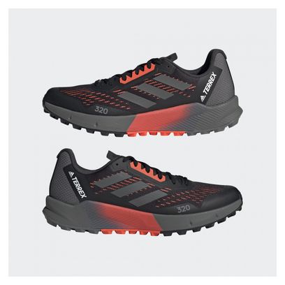 Adidas Terrex Agravic Flow 2 Trail Running Shoes Black Red