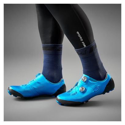 Paire de Chaussettes Gripgrab Merino Winter Bleu Nuit