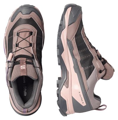 Chaussures de Randonnée Salomon X Ultra 5 GTX Rose Femme