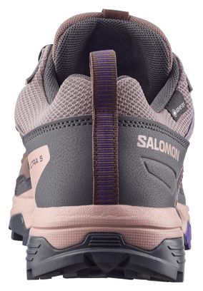 Chaussures de Randonnée Salomon X Ultra 5 GTX Rose Femme