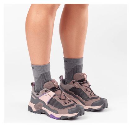 Chaussures de Randonnée Salomon X Ultra 5 GTX Rose Femme