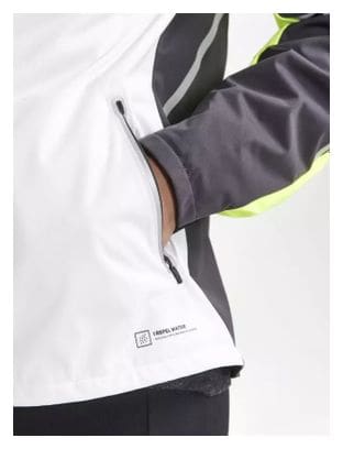 Craft Pro Hydro Lumen Waterproof Jacket White Grey
