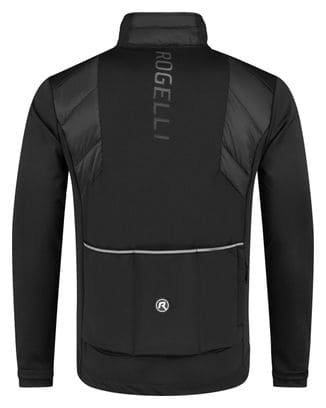 Veste Velo Hiver Rogelli Wadded II - Homme - Noir