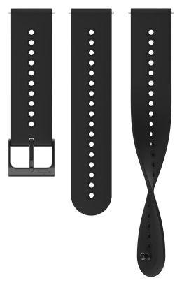 Bracelet de Montre Silicone Suunto Urban 4 22mm All Black