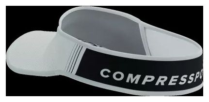 Visière Compressport Ultralight Blanc/Noir