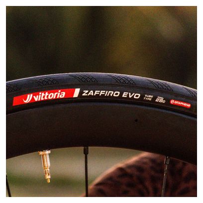 Vittoria Zaffiro EVO 700 mm Rennradreifen, Schlauchreifen, faltbar, mit Graphen