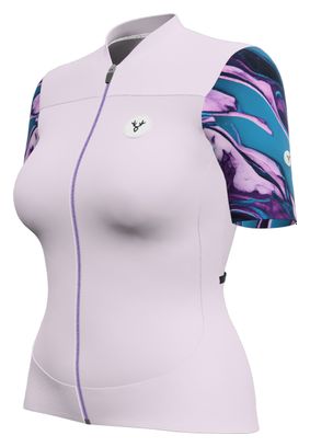 LeBram Ventoux Pétrole Women Short Sleeves Jersey Pink