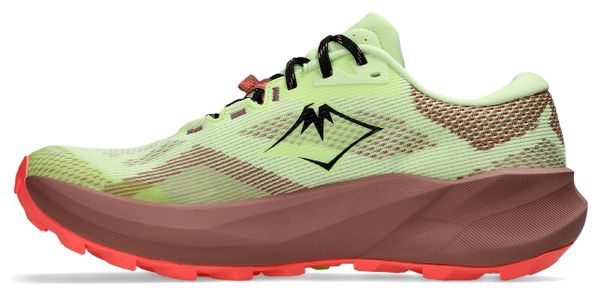 Asics Trabuco 14 Men's Trail Running Shoes - Yellow/Red