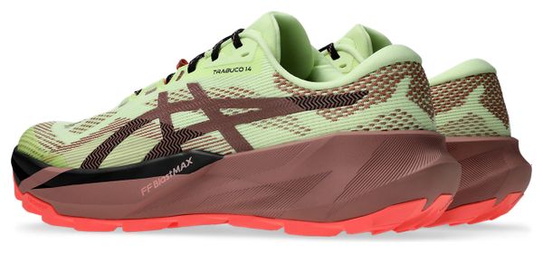 Asics Trabuco 14 Men's Trail Running Shoes - Yellow/Red