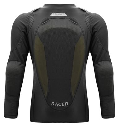 Camiseta protectora Racer 1927 MOTION JKT negra para hombre