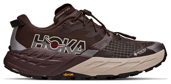Hoka Speedgoat 7 GTX Brown Men's Trail Running Shoes