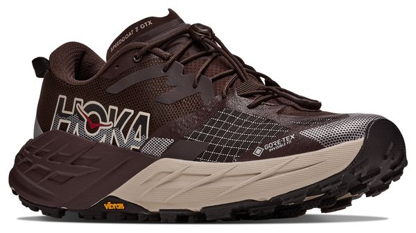 Hoka Speedgoat 7 GTX Brown Men's Trail Running Shoes