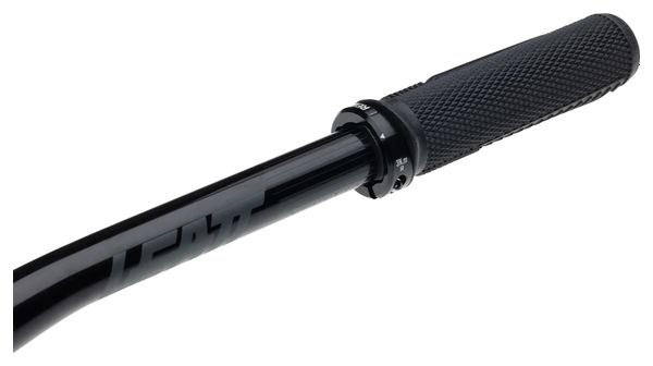 Leatt ReaFlex 6.0 Half Waffle 30 mm Handlebar Grips, Black