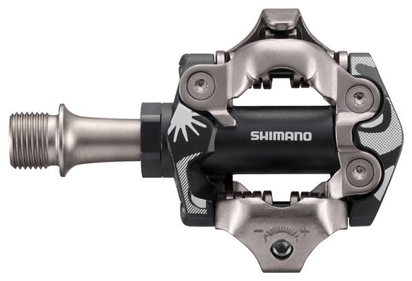 Paire de Pédales Automatiques Shimano GRX PD-M8100-UG Édition Limitée United in Gravel Noir