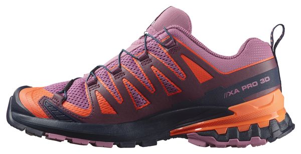 Salomon XA Pro 3D V9 Women's Trail Running Shoes - Pink/Orange