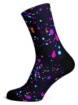 Paire de Chaussettes - Purple Splash Socks