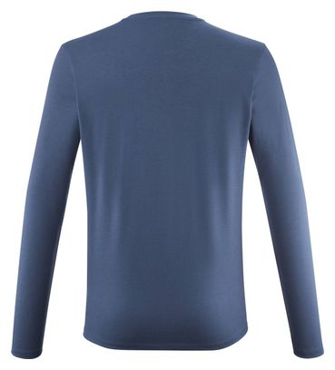 Millet Chamonix Trilogy Blue Long-Sleeve T-shirt